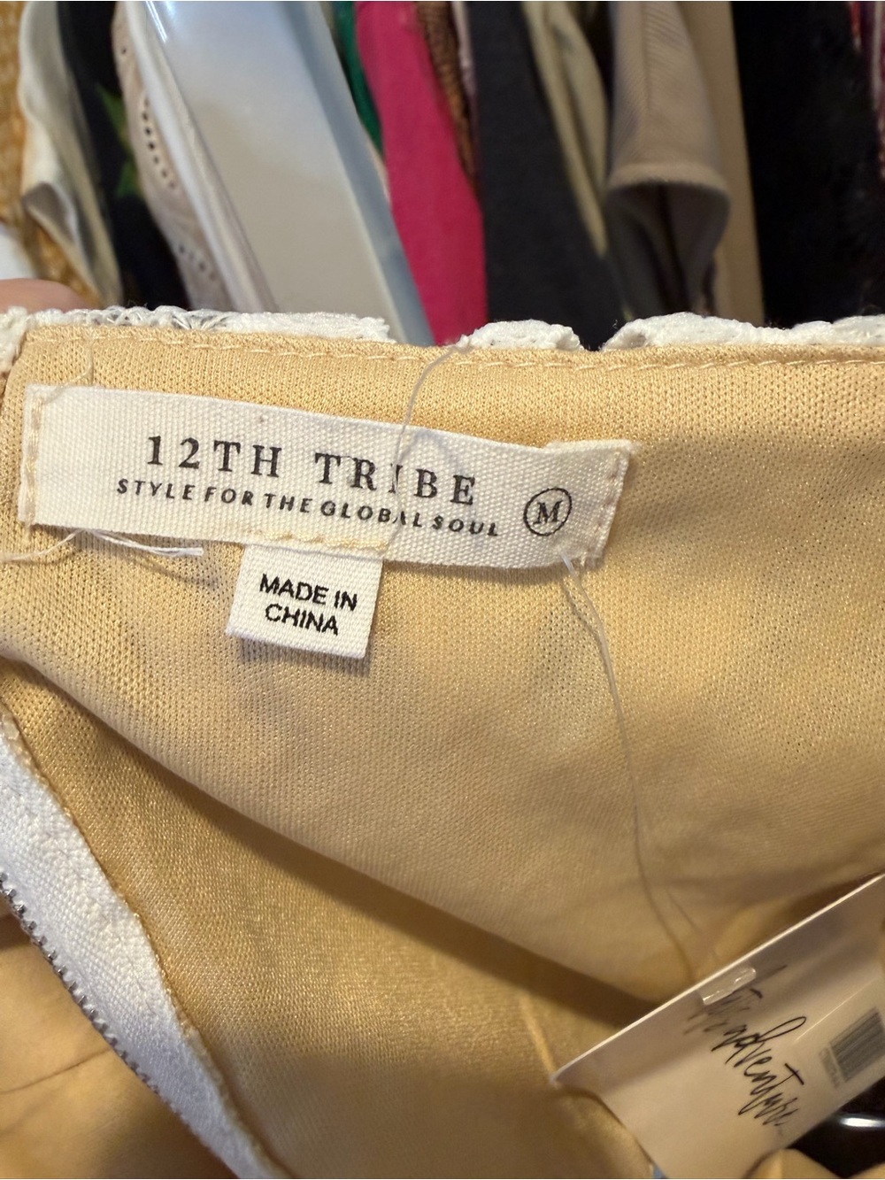 NWT 12th Tribe Cecilia Eyelet Crop Top - Picture 9 of 11